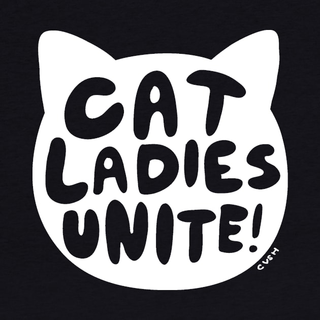 Cat Ladies Unite! by catvshuman